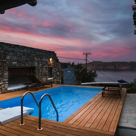 Allaya,Panormos Villa Private Pool Exterior photo