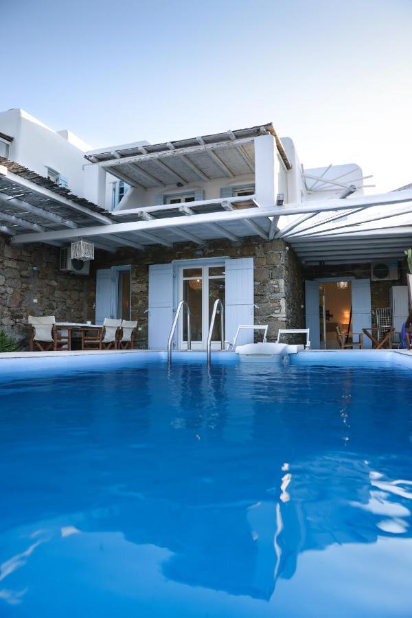 Allaya,Panormos Villa Private Pool Exterior photo